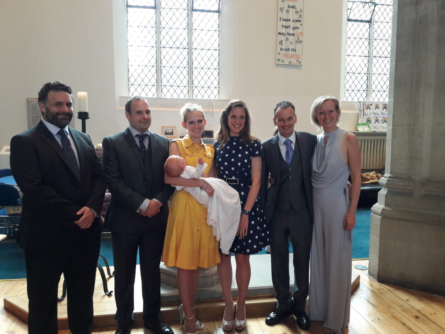 Christening at St George's 