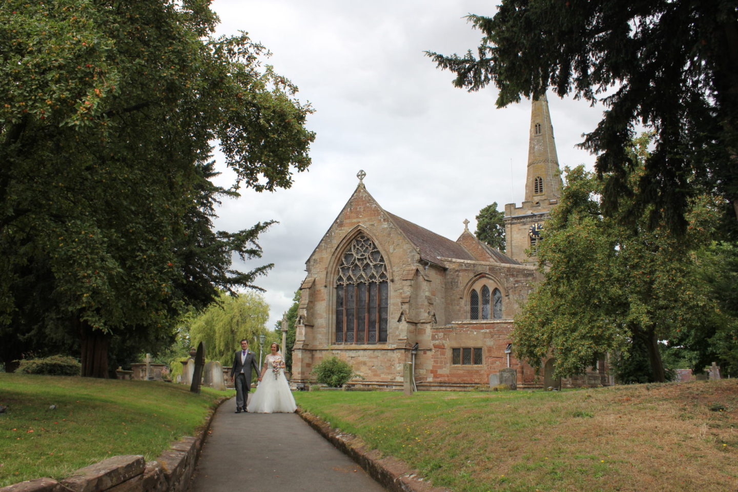 Wedding at St Cassian's 