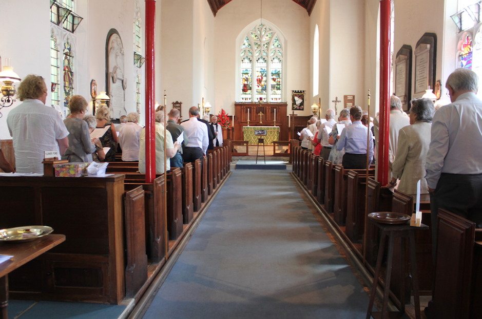 Weekly service at St Mary's 